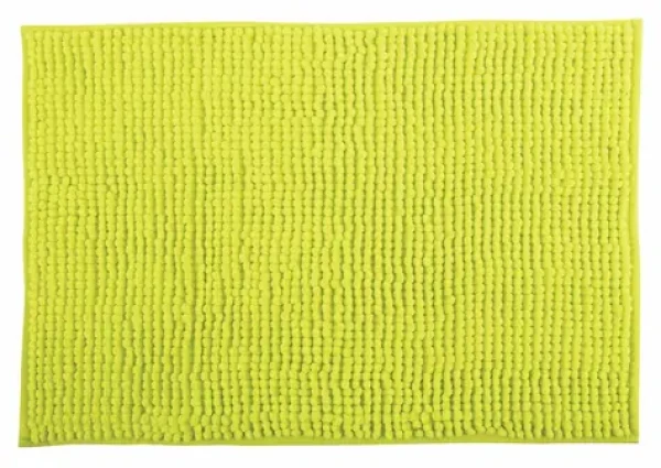 MSV CHENILLE kúpeľňová predložka 40 x 60 cm limetková / mikrovlákno / protišmyková