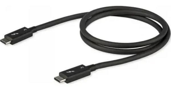 StarTech kábel USB-C čierna / 2x USB-C / MM / Thunderbolt 3 / 0,8 m (TBLT34MM80CM)