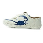 Camper Sella Houston Crabs/Path Ry Ho White (80003-156) detské celoročné nízke barefoot topánky 28 EUR