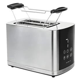 Emerio TO-128308 čierna, strieborná / Hriankovač / 800 W / 2 sloty / 7 stupňov opečenia / displej (TO-128308)