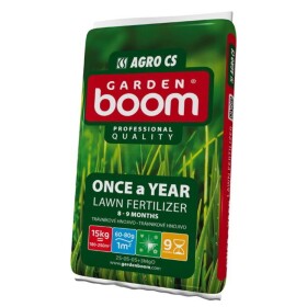 AGRO Garden Boom Once a Year trávnikové hnojivo 15 kg