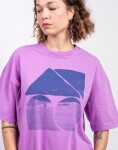 Patagonia W's Oversized Driftways Organic T-Shirt Brisk Purple XS