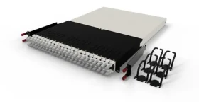 PatchBox One Cassette 30RU UTP biela / Organizér kabeláže do racku / 19" / 1U / PoE 802.3bt (PONE30UTPWH)