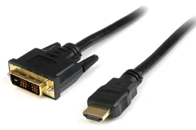 StarTech čierna / Adaptér HDMI na DVI-D / 3 m (HDDVIMM3M)