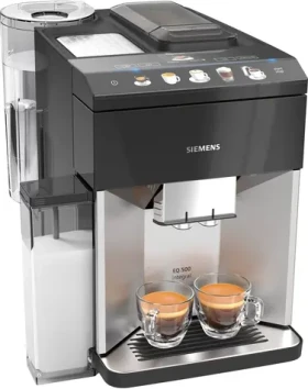Siemens EQ.500 TQ507R03 čierna / Automatický kávovar / 1500 W / 15 bar / 1,7 l / zrnková aj mletá káva (TQ507R03)