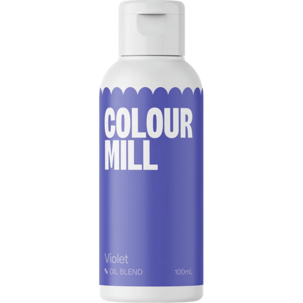 Olejová farba 100 ml vysoko koncentrovaná Violetná - colour mill - colour mill