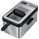Sencor SFR 8200SS strieborná / Fritéza / 2200W / 3.2L / 110 - 190°C (8590669279456)