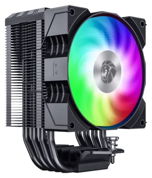Gamemax Gamma 90 Digital čierna / Univerzálny CPU chladič / vzduchový (GAMMA 90 DIGITAL BK)
