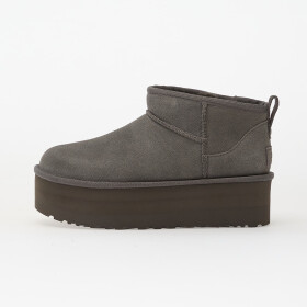 Tenisky UGG W Classic Ultra Mini Platform Charcoal EUR 37