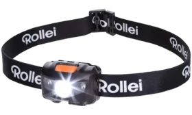 Rollei 28552 / LED čelovka čierna / 4 režimy / 110 lm (28552-RL)