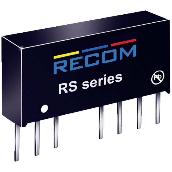 RECOM RS-1212S DC / DC menič napätia 12 V 0.166 A 2 W Počet výstupov: 1 x; RS-1212S