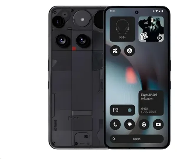 Nothing Phone 3 5G 16/512GB čierna / Smartphone / 6,67 "/ Snapdragon 8s Gen 4 / Android 15 (A10000024)