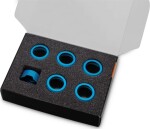 EK Water Blocks EK Water Blocks EK-Quantum Torque Compression Ring, 6er-Pack, HDC 16 - blau