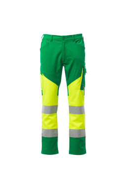 Letné pracovné nohavice Payper WORKING SUMMER Farba: Žltá Fluo/ Zelená, Veľkosť: XS (S00442P10201020XS)
