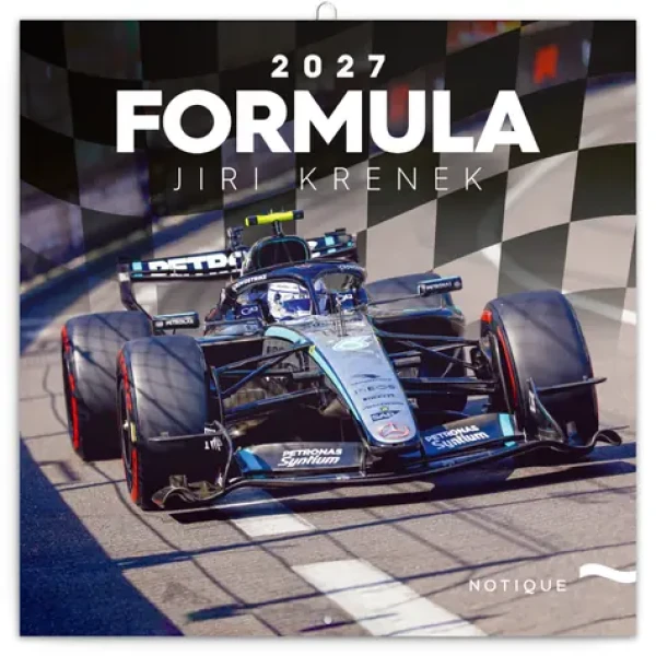 Notique Poznámkový kalendár Formula 2027 / Poznámkový kalendár / 30 x 30 cm
