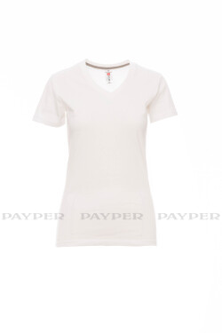 Dámske tričko Payper V-NECK LADY Farba: Biela, Veľkosť: M (000951002600000M)