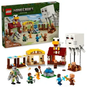 LEGO® Minecraft® 21273 Balón v podobe dása a útok na dedinu