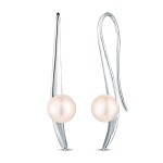 JwL Luxury Pearls Elegantné strieborné náušnice s perlami JL0857