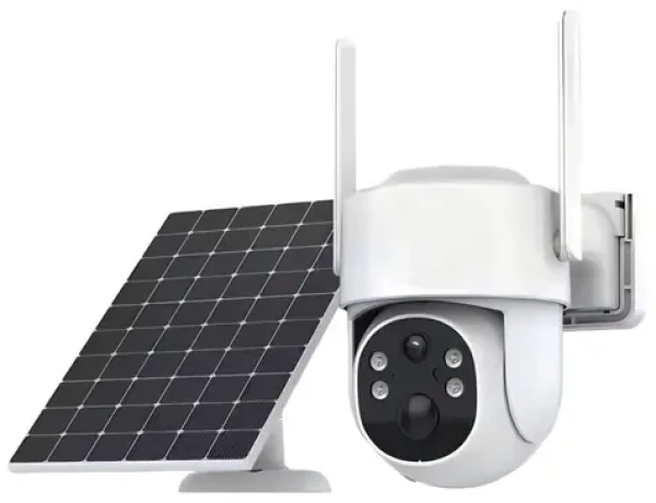 Immax NEO LITE SMART Security Solar Sentry v2 / Vonkajšia kamera / solárne / Wi-Fi / P/T / 4MP / PIR / TUYA (07820L)