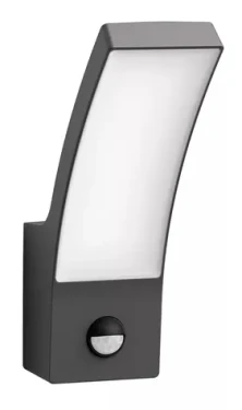 Philips Splay IR 12W antracit / LED vonkajšie nástenné svietidlo s pohybovým čidlom / 1200 lm / 4000K / IP44 (SKL000396641)