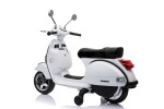 Mamido Mamido Detský elektrický skúter Vespa PX150 12V biely