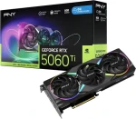 PNY GeForce RTX 5060 Tí ARGB OC 8GB / Grafická karta / 2407 - 2692 MHz / 8GB GDDR7 / 128-bit / 1x HDMI + 3x DP / 650W (VCG5060T8TFXXPB1-O)