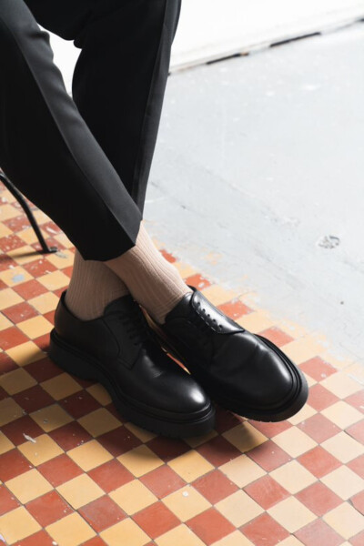 Pánske nesťahovacie ponožky BAMBUS 165 Béžová 38-40