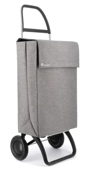 Rolser Jean Tweed 2 nákupná taška na kolieskach svetlo šedá / objem 43 l / nosnosť 50 kg / nepremokavý materiál (JEA033-1022)