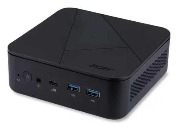 Acer Veriton N1502G-13U5U čierna / Mini PC / Barebone / Intel Core 5-120U / bez RAM / bez disku / bez OS (DT.R6BEH.001)
