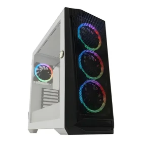 LC-Power 805BW-ON Holo-1_X biela / Skriňa PC / Midi Tower / ATX / 4× ARGB / tempered glass (LC-805BW-ON)