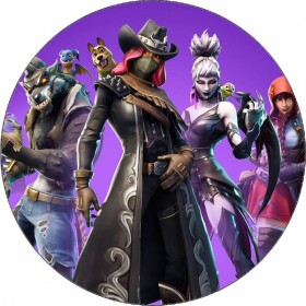 Jedlý papier Fortnite hrdinovia 19,5 cm - Pictu Hap - Pictu Hap