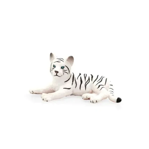 Mojo Animal Planet Tiger biely mláďa ležiace