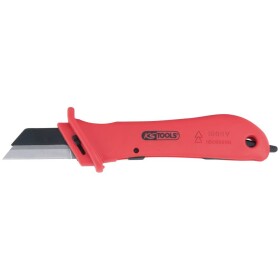 Káblový nôž s ochrannou izoláciou a vymeniteľnou čepeľou, 189 mm KS Tools NEW-47157; 117.1148