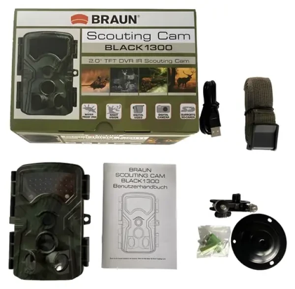 Braun Scouting Cam Black1300 / Fotopasca (57667)