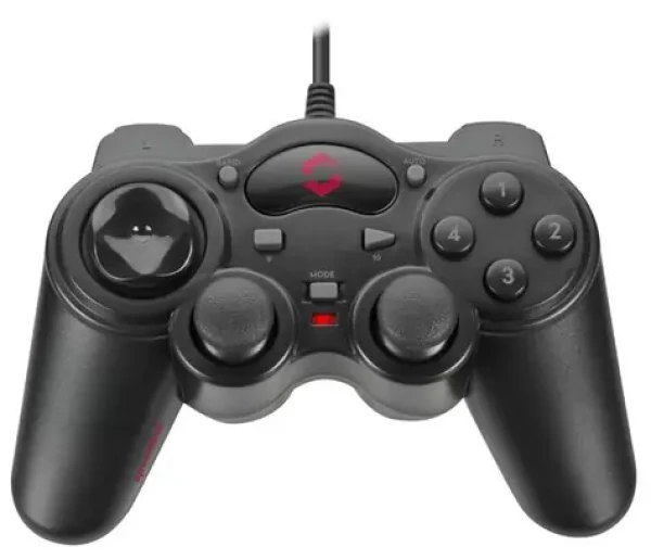 THUNDERSTRIKE Gamepad pre počítač čierna / USB-A / 1.7m (SL-6515-BK)