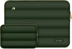 Tech-Protect Puffy 15-16" khaki / Puzdro pre notebook do 16" / khaki (5906302375318)