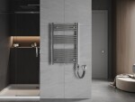 MEXEN/S - Ares radiátor + vykurovacia tyč 900 x 600 mm, 300 W, chróm W102-0900-600-2300-01