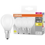 OSRAM HOMELIGHTING 4058075592599 LED En.trieda 2021 D (A - G) E14 kvapkový tvar 5.5 W = 60 W teplá biela (Ø x v) 45 mm x 45 mm 3 ks; 4058075592599