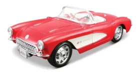 Maisto MODEL KITS ASSEMBLY LINE 1957 Corvette červená