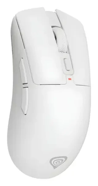 Genesis Zircon 880 biela / Herná bezdrôtová myš / Optická / 12000 DPI / 6 tlačidiel / USB + Bluetooth (NMG-2380)