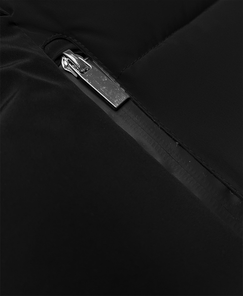 Dámska krátka zimná bunda S'west Black (B8308-1) odstíny černé XL (42)