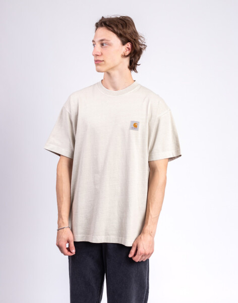 Carhartt WIP S/S Vista T-Shirt Fleur De Sel garment dyed L