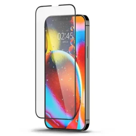 Spigen tR Slim HD ochranné sklo pre iPhone 13 13 Pro 16e čierna (AGL03392)