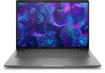 HP HP ZBook 8 G1i Mobile Workstation - Intel Core Ultra 7 255H / 2 GHz - Win 11 Pro - Arc 140T - 16 GB RAM - 512 GB SSD NVMe, TLC - 35.6 cm (14") IPS 1920 x 1200 - Wi-Fi 7, Bluetooth - Meteorsilber - kbd: Deutsch