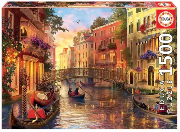 Educa Puzzle Súmrak v Benátkach