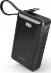 SBS Mobile SBS Powerbank 20,000mAh 20W PD LCD USB-C cable black