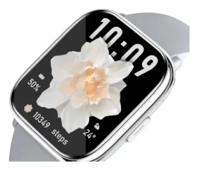 MyPhone Watch Pastel šedá / múdre hodinky / 1.75" AMOLED / 390x450 / Bluetooth 5.3 / IP67 (Smartwatch myPhone Watch Pastel Grey)