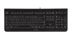 CHERRY JK-0800BE-2 čierna / Kancelárska klávesnica / drôtová / USB / Belgický layout (JK-0800BE-2)