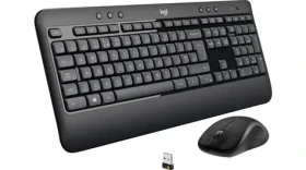 Logitech Wireless Desktop MK540 Advanced UK / Klávesnica / Myš / USB / Šedá / UK verzia (920-008684)
