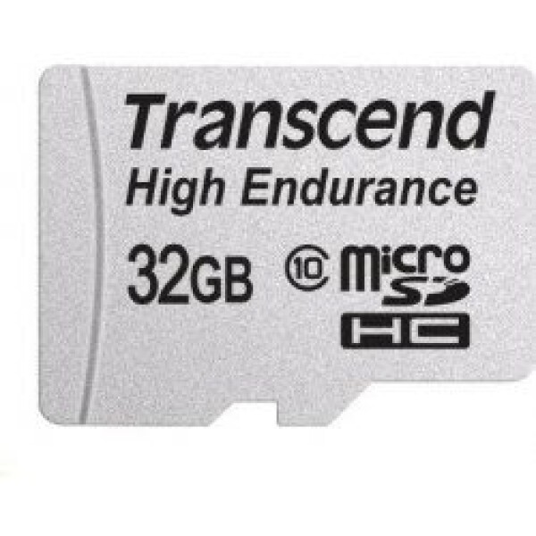 Transcend High Endurance 32GB / Micro SDHC / Priemyselná karta / MLC / Class 10 / R: 21MBps / W: 20MBps / + SD adaptér (TS32GUSDHC10V)